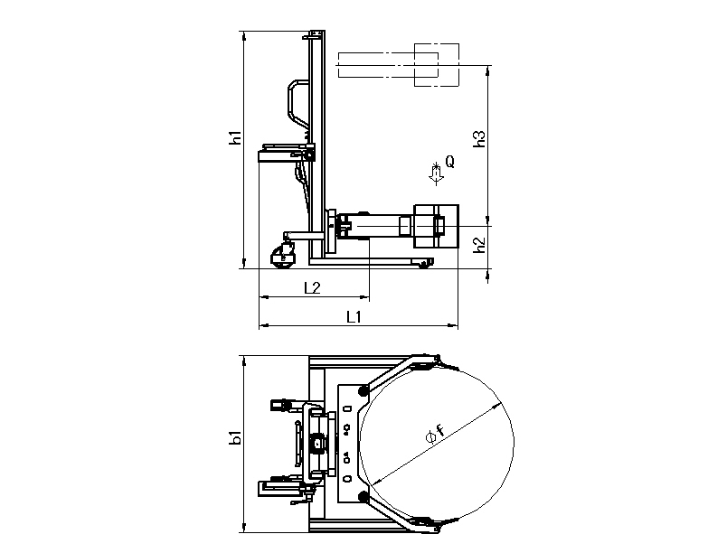 手動(dòng)夾紙車(chē)