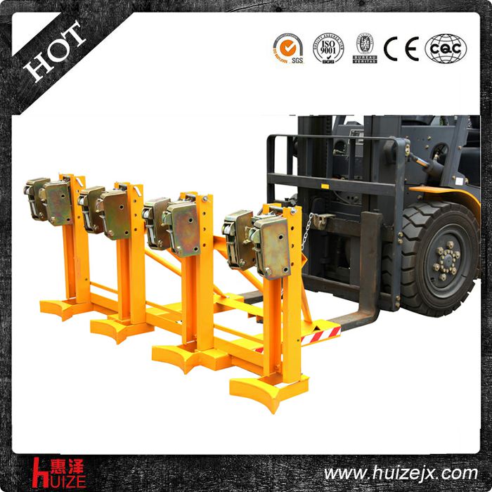 四桶夾具（一次夾4只桶,雙夾爪，夾塑鐵桶）